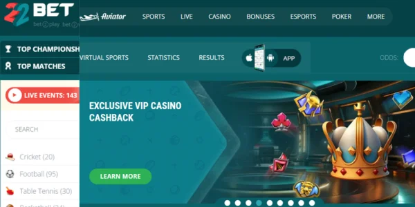 Online Betting on 22Bet: Everything You Need to Know