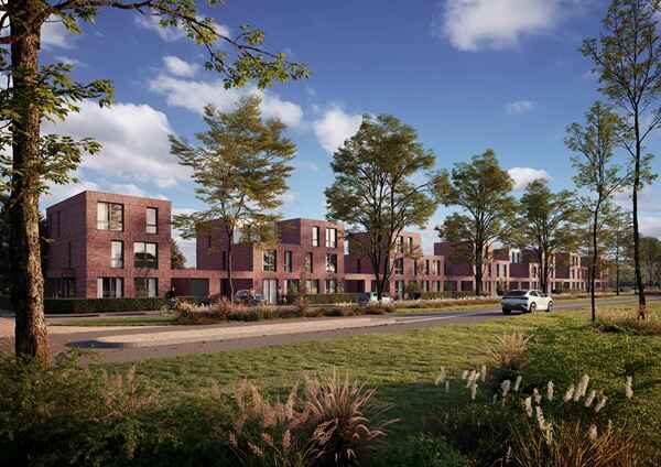 3D exterior rendering of living at Croonhoven, Netherlands, crafted by RNDR