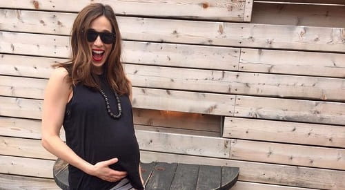 Is Kim Burgess Pregnant in Real Life?